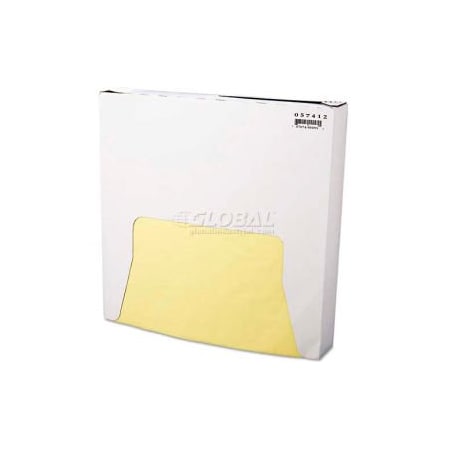 Bagcraft Papercon Bagcraft Papercon Grease-Resistant Wrap/Liner, 12 x 12, Yellow BGC 057412